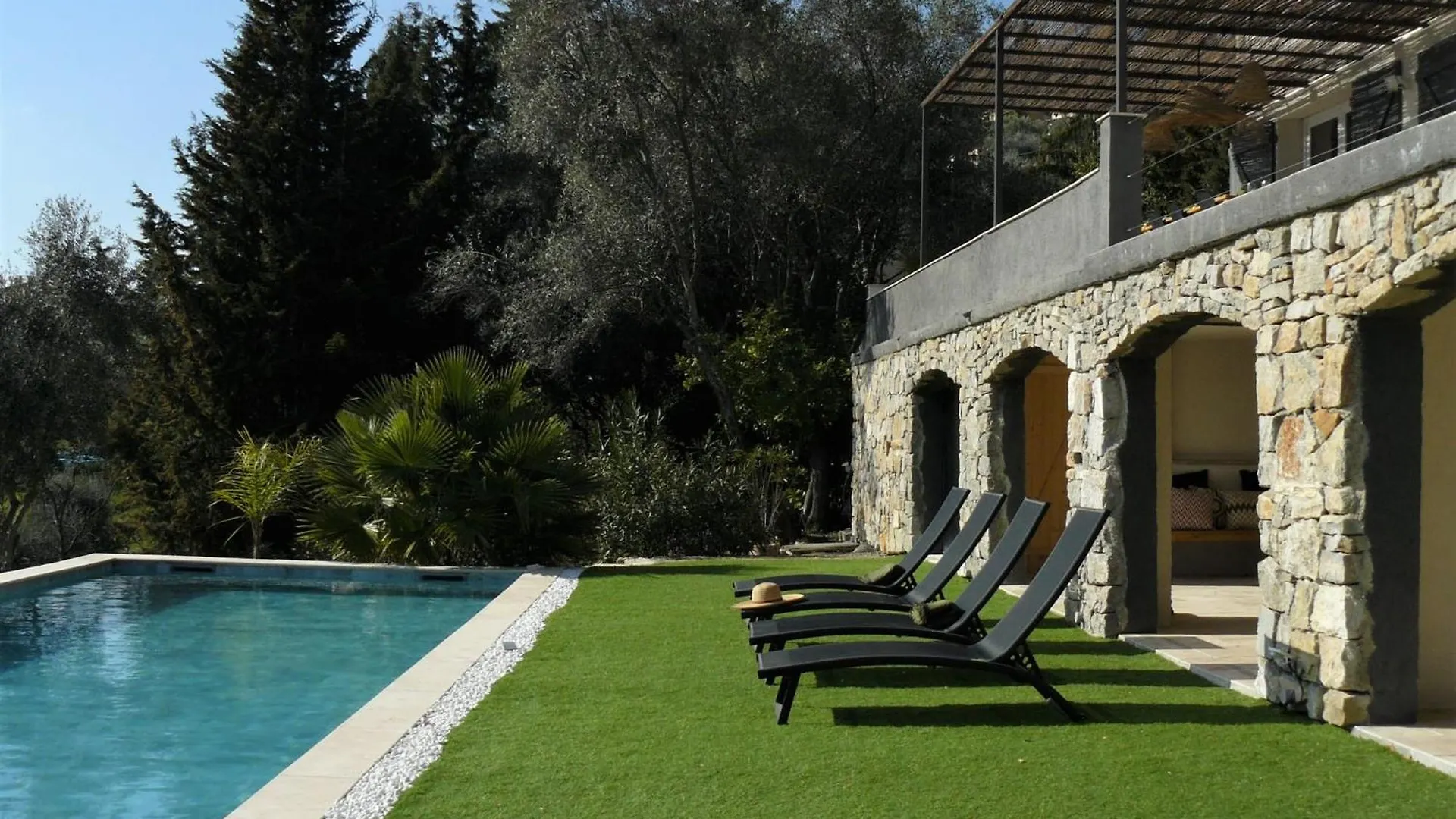 Modern House With Pool And Beautiful Terrace Sea View - Benakey Villa Opio 0*,